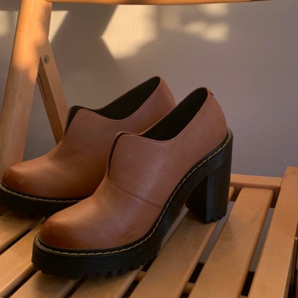 Dr. Martens Cordelia Dress Chunky Pump Platform